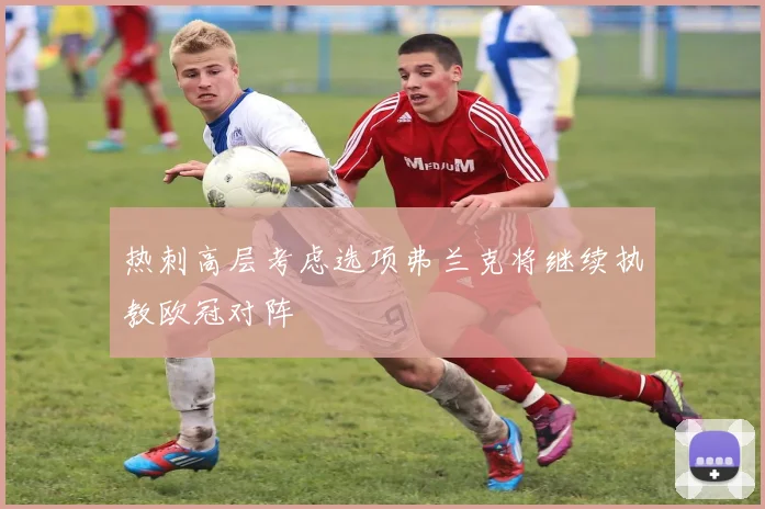 热刺高层考虑选项弗兰克将继续执教欧冠对阵